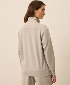 Women Pact Organic Cloudknit Quarter Zip