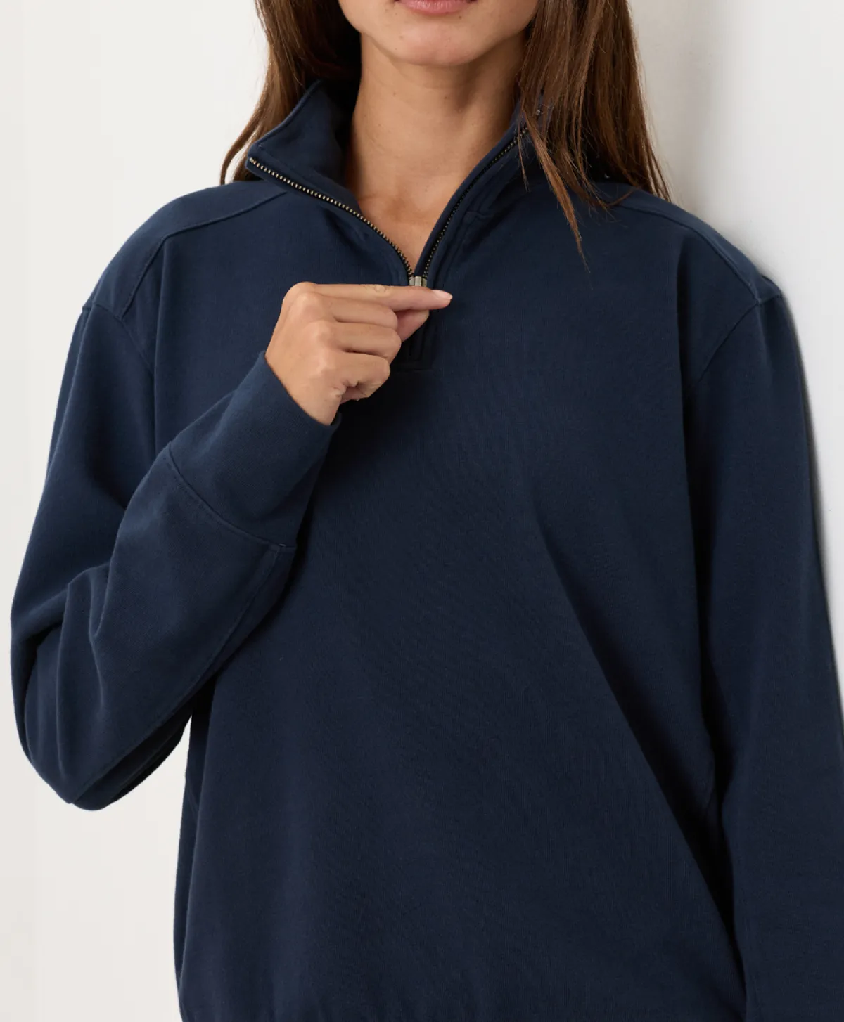 Women Pact Organic Cloudknit Quarter Zip