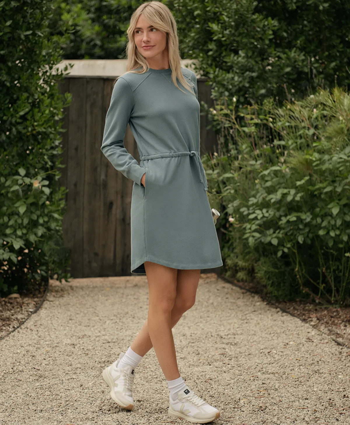 Women Pact Organic Cloudknit Sweatshirt Dress