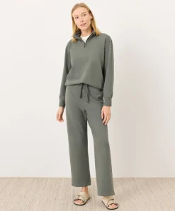 Women Pact Organic Cloudknit Wide Leg Pant