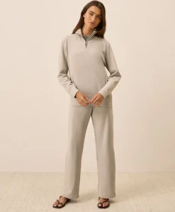Women Pact Organic Cloudknit Wide Leg Pant