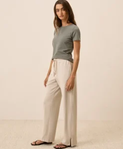 Women Pact Organic Cloudknit Wide Leg Pant