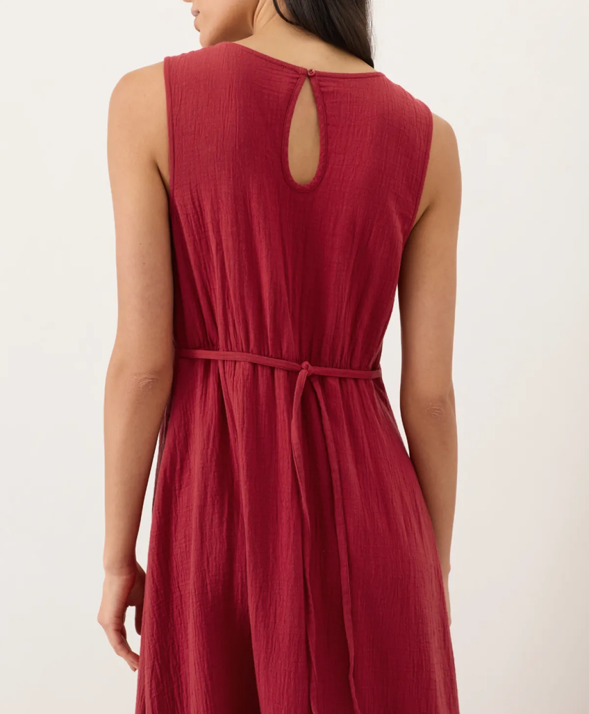 Women Pact Organic Coastal Double Gauze Beach To Brunch Maxi Dress