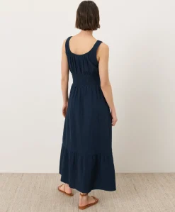 Women Pact Organic Coastal Double Gauze Cami Dress