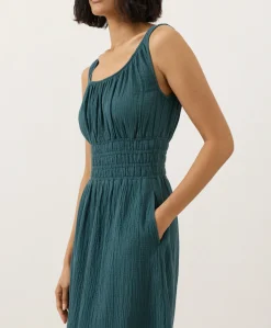 Women Pact Organic Coastal Double Gauze Cami Dress