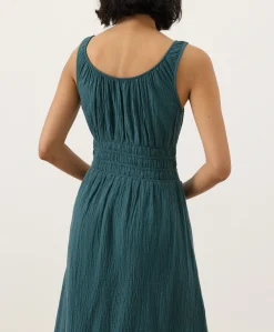 Women Pact Organic Coastal Double Gauze Cami Dress