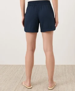 Women Pact Organic Coastal Double Gauze Curved Hem Short