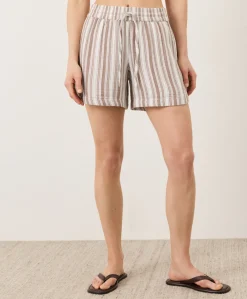 Women Pact Organic Coastal Double Gauze Curved Hem Short