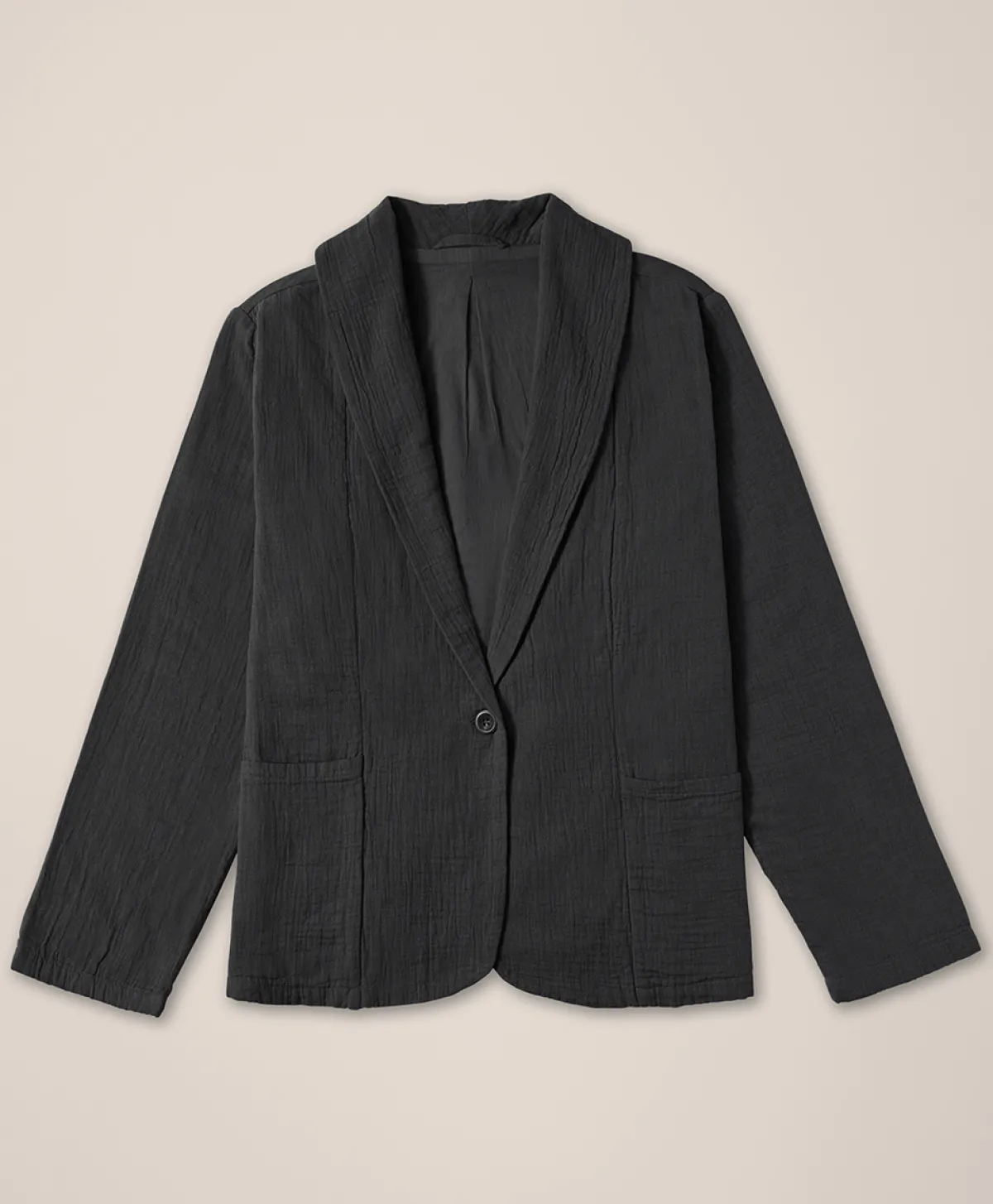 Women Pact Organic Coastal Double Gauze Lined Easy Jacket