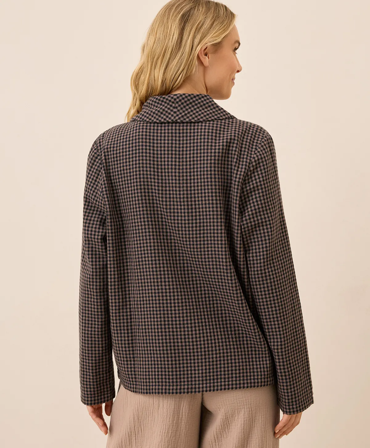 Women Pact Organic Coastal Double Gauze Lined Easy Jacket