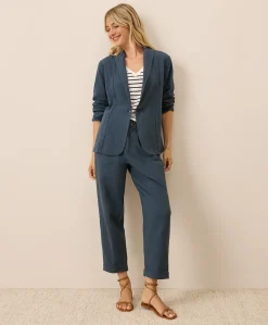 Women Pact Organic Coastal Double Gauze Lined Easy Jacket