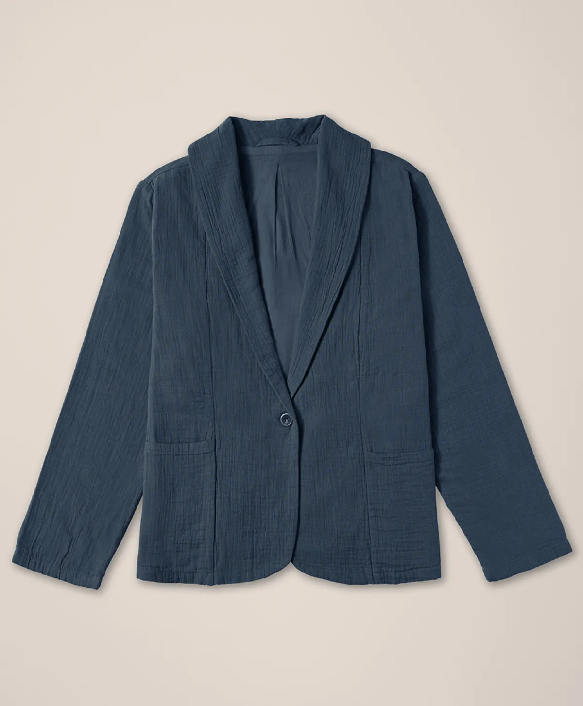 Women Pact Organic Coastal Double Gauze Lined Easy Jacket