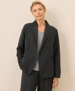 Women Pact Organic Coastal Double Gauze Lined Easy Jacket