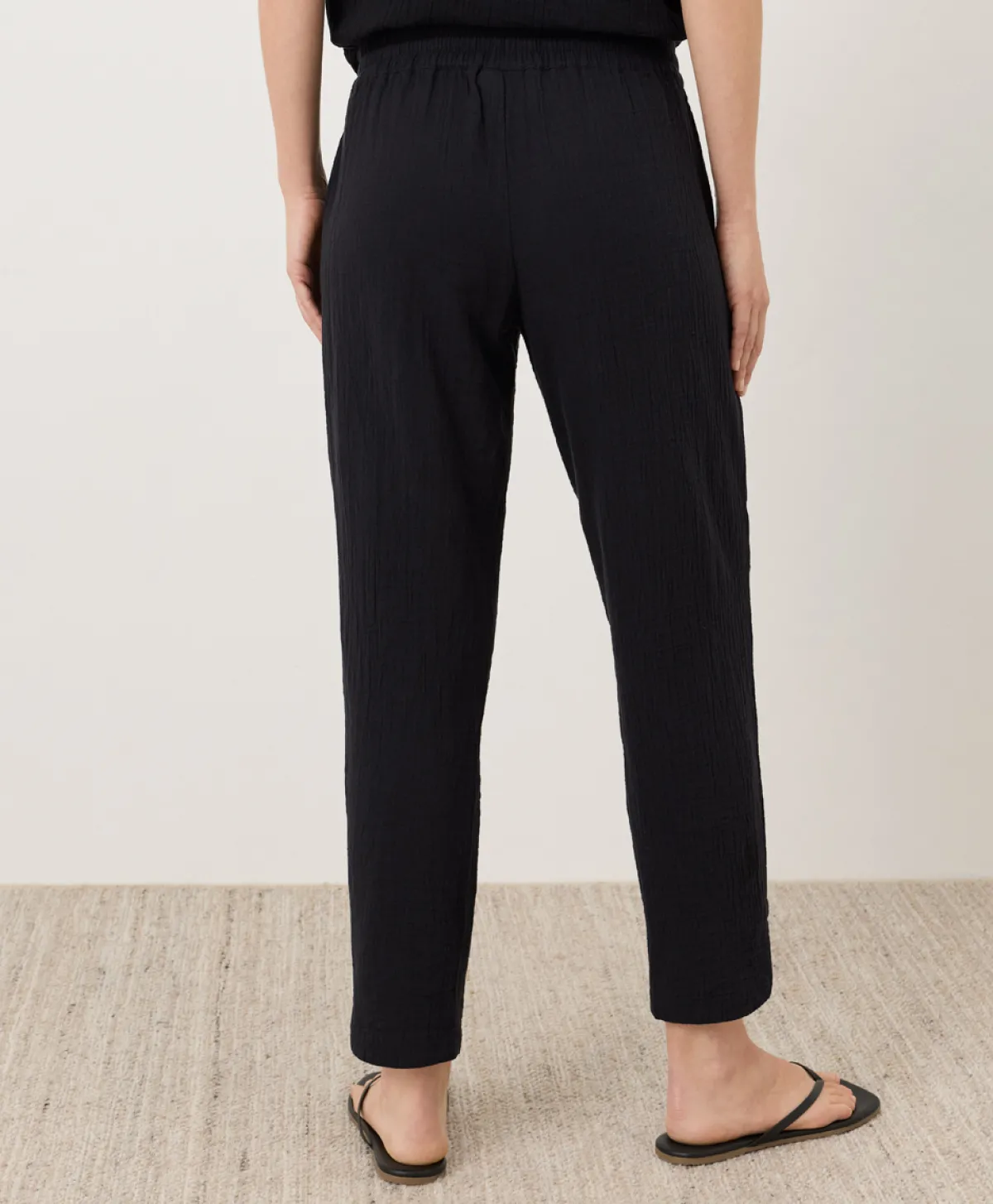 Women Pact Organic Coastal Double Gauze Tapered Pull-On Pant