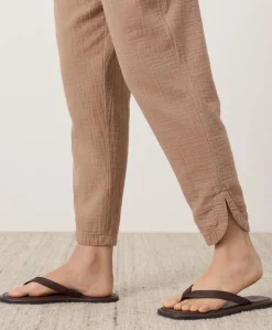 Women Pact Organic Coastal Double Gauze Tapered Pull-On Pant