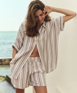Women Pact Organic Coastal Double Gauze Vacay Set
