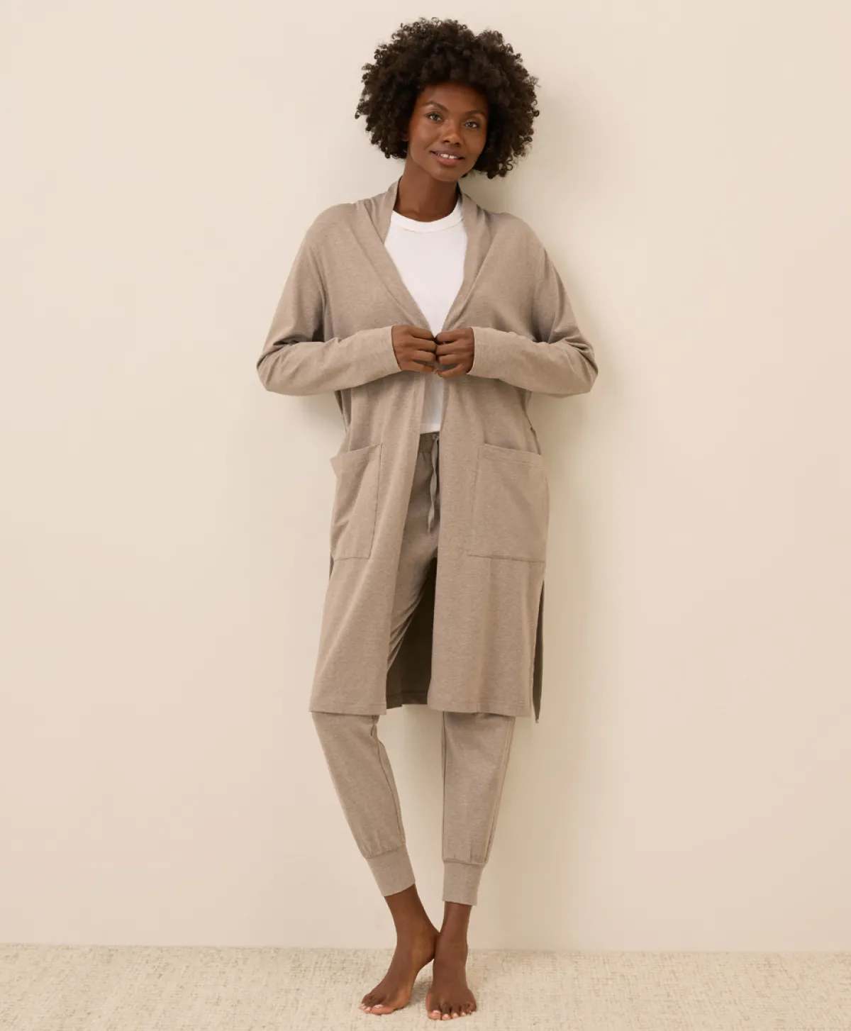 Women Pact Organic Cool Stretch Lounge Duster