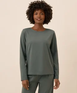 Women Pact Organic Cool Stretch Relaxed Sleep Shirt