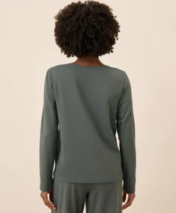 Women Pact Organic Cool Stretch Relaxed Sleep Shirt