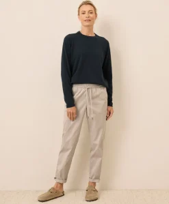 Women Pact Organic Daily Twill Ultra-High Rise Tapered Pant