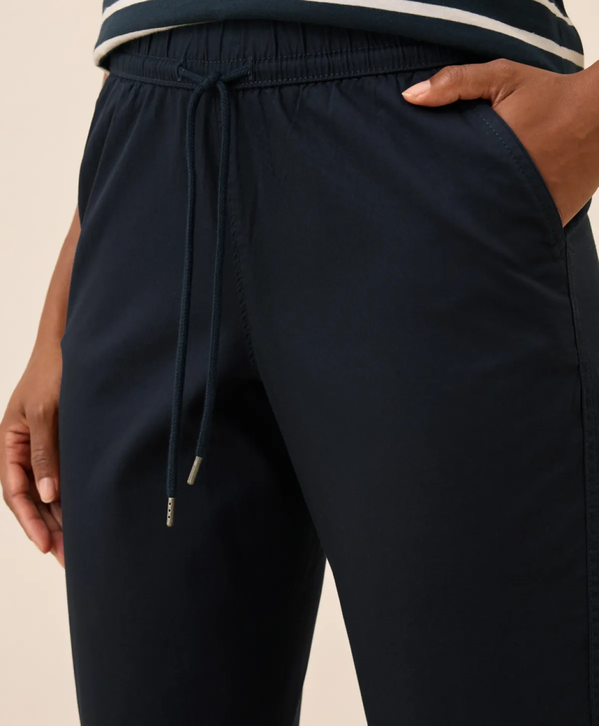Women Pact Organic Daily Twill Ultra-High Rise Tapered Pant