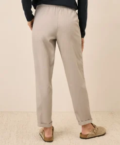 Women Pact Organic Daily Twill Ultra-High Rise Tapered Pant