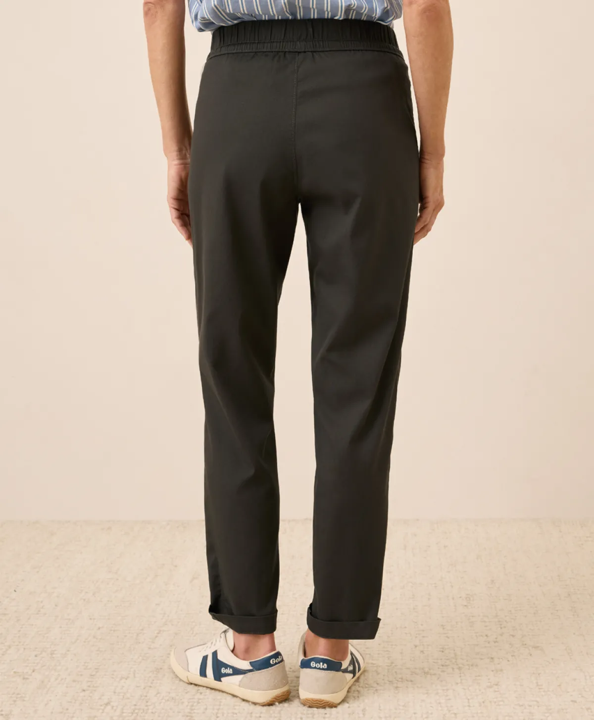 Women Pact Organic Daily Twill Ultra-High Rise Tapered Pant