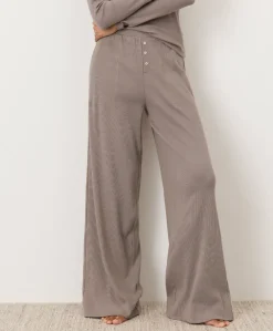 Women Pact Organic Dream Rib Wide Leg Lounge Pant