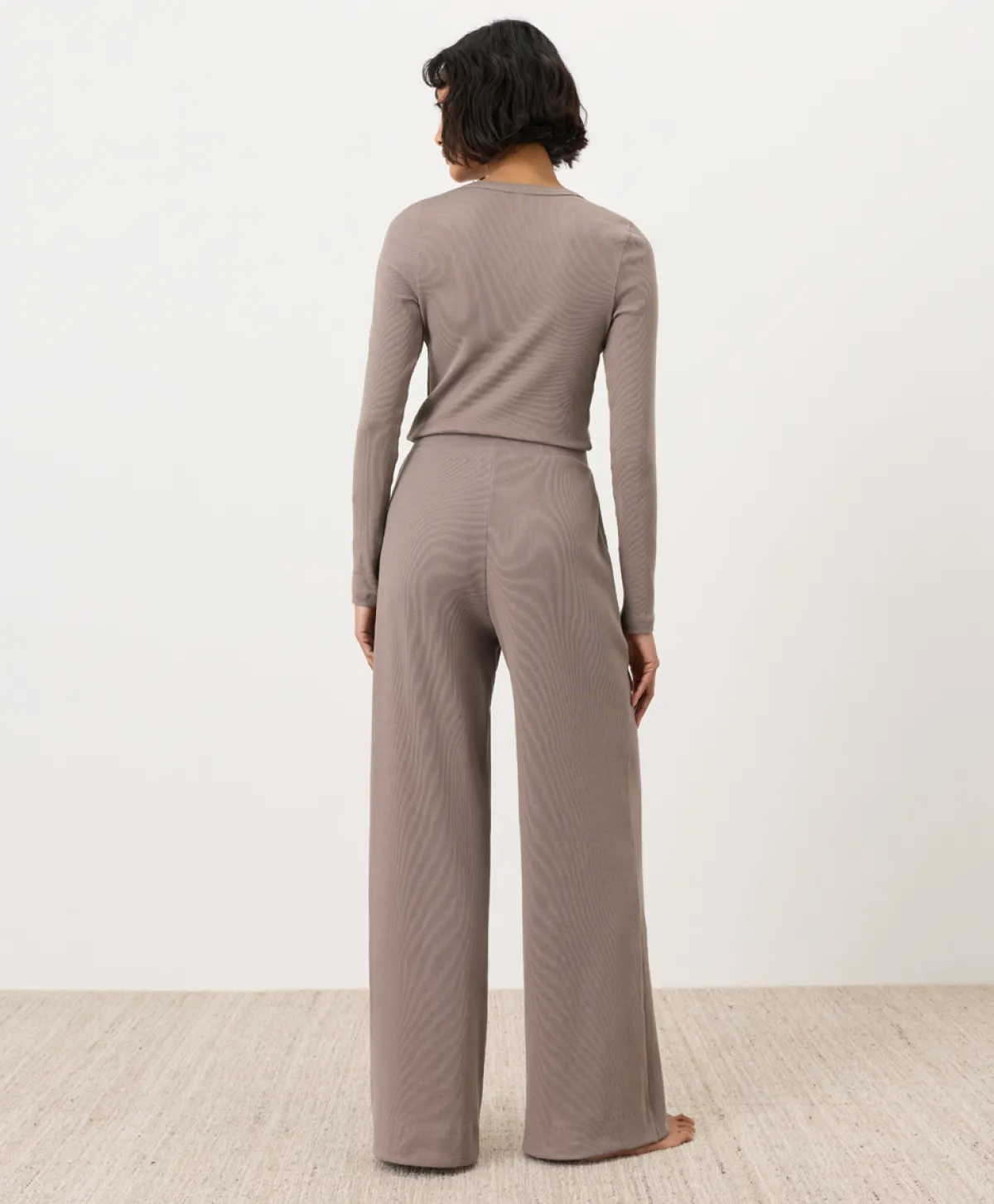Women Pact Organic Dream Rib Wide Leg Lounge Pant