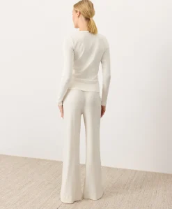 Women Pact Organic Dream Rib Wide Leg Lounge Pant