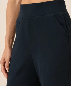 Women Pact Organic Easy Rib Wide Leg Lounge Pant