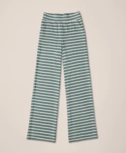 Women Pact Organic Easy Rib Wide Leg Lounge Pant