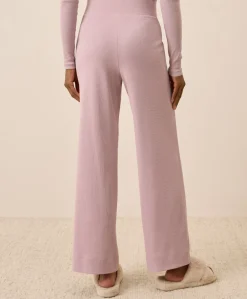 Women Pact Organic Easy Rib Wide Leg Lounge Pant