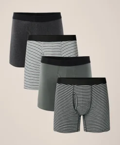 Pact Organic Everyday Boxer Brief 4-Pack