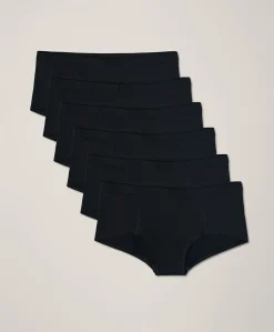 Women Pact Organic Everyday Boy Short 6-Pack