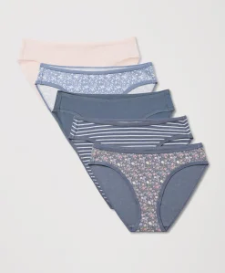 Women Pact Organic Everyday Classic Fit Bikini 5-Pack
