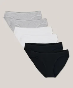 Women Pact Organic Everyday Classic Fit Bikini 6-Pack