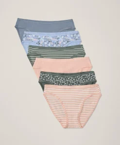 Women Pact Organic Everyday Classic Fit Bikini 6-Pack