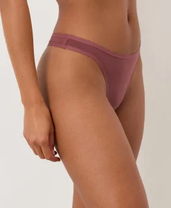 Women Pact Organic Everyday Classic Fit Thong 5-Pack