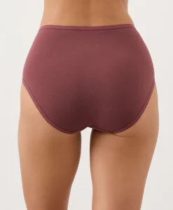 Women Pact Organic Everyday High Rise Brief 5-Pack