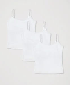 Women Pact Organic Everyday Shelf Bra Cami 3-Pack
