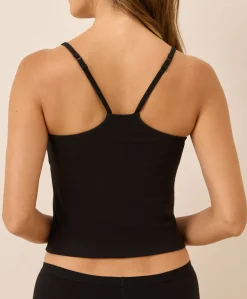 Women Pact Organic Everyday Shelf Bra Cropped Camisole 3-Pack