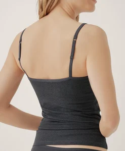 Women Pact Organic Everyday Shelf Bra Long Camisole
