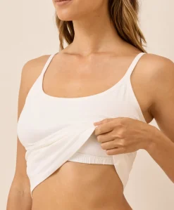 Women Pact Organic Everyday Shelf Bra Long Camisole 3-Pack