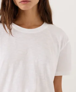 Women Pact Organic Featherweight Slub Relaxed Crewneck Tee
