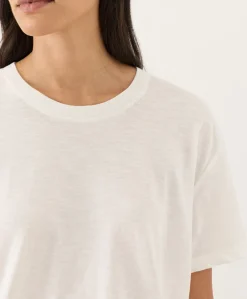Women Pact Organic Featherweight Slub Relaxed Crewneck Tee