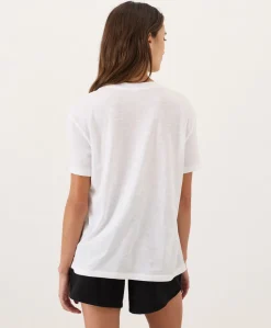 Women Pact Organic Featherweight Slub Relaxed Crewneck Tee