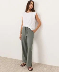 Women Pact Organic Featherweight Slub Relaxed Muscle Tee