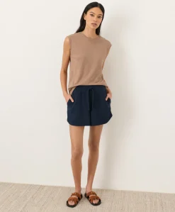 Women Pact Organic Featherweight Slub Relaxed Muscle Tee