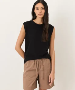 Women Pact Organic Featherweight Slub Relaxed Muscle Tee